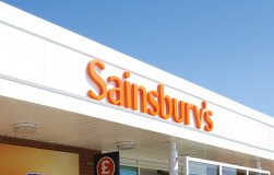 Supermarket Sainsburys in UK, London
